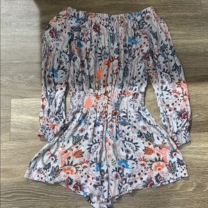 Free People floral romper